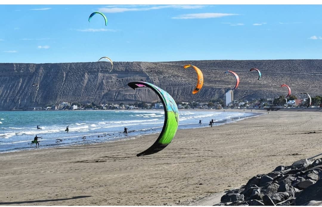 Kitesurf en Rada Tilly: una experiencia que no te podes perder