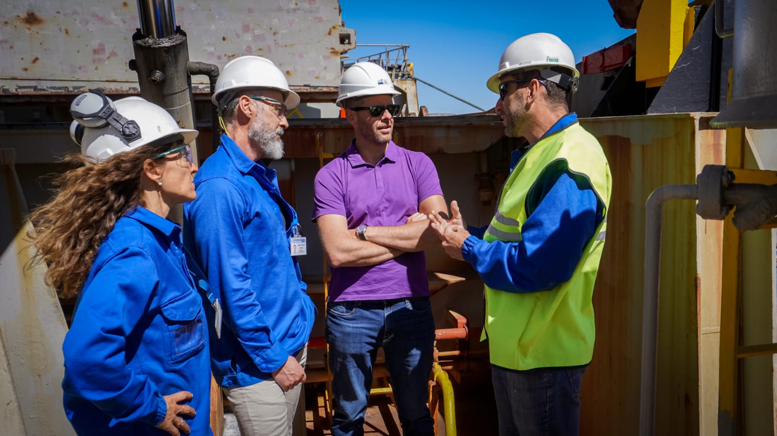 Provincia y Aluar acuerdan estrategias conjuntas para el puerto de Madryn