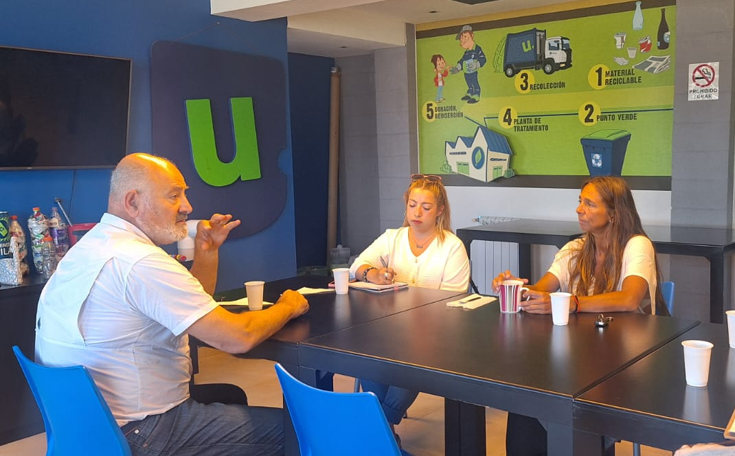 Urbana recibió a la concejal Luciana Ferreira