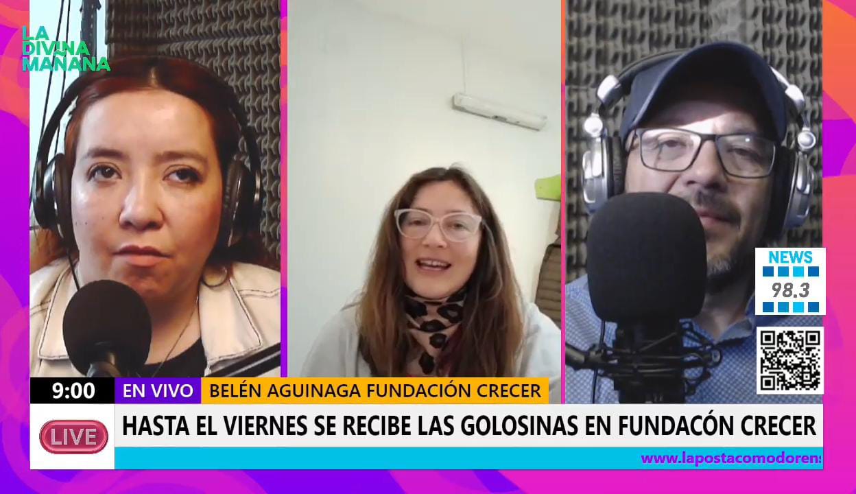 Fundación Crecer realiza una colecta de golosinas para festejar el Mes de las Infancias