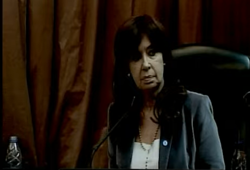 Seguí en vivo la declaración de Cristina