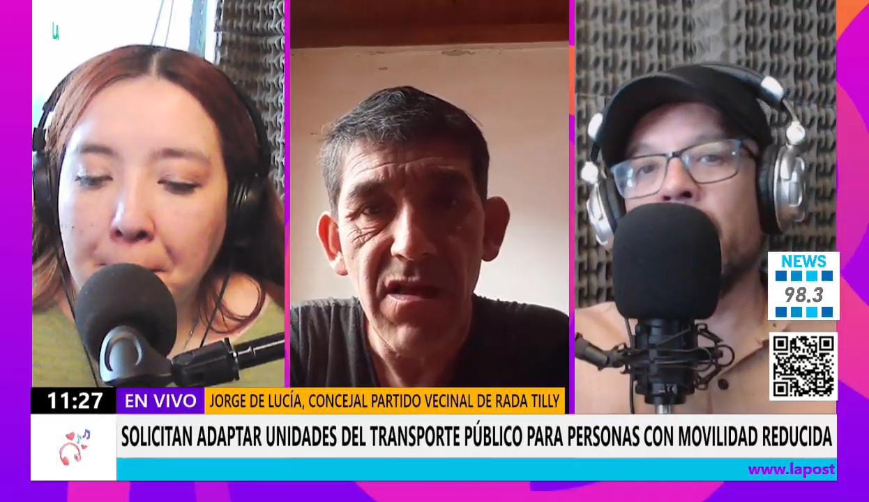Rada Tilly: personas con movilidad reducida no pueden usar el transporte público por falta de rampas