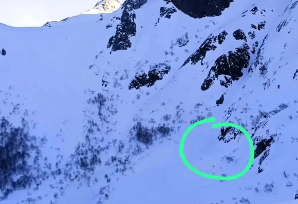Avalancha en Bariloche: hay un muerto y un desaparecido
