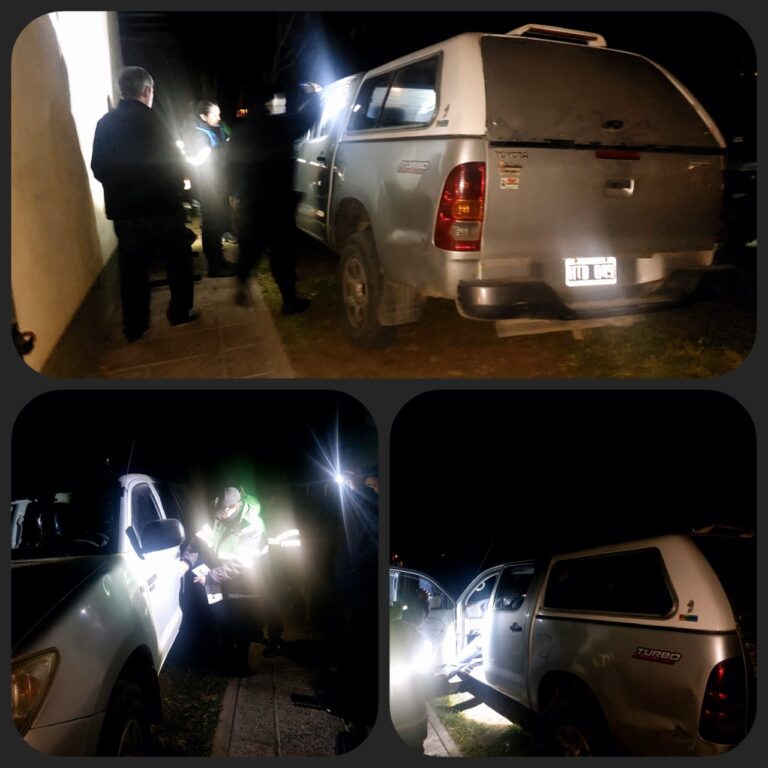 Manejaba alcoholizado y le secuestraron la camioneta