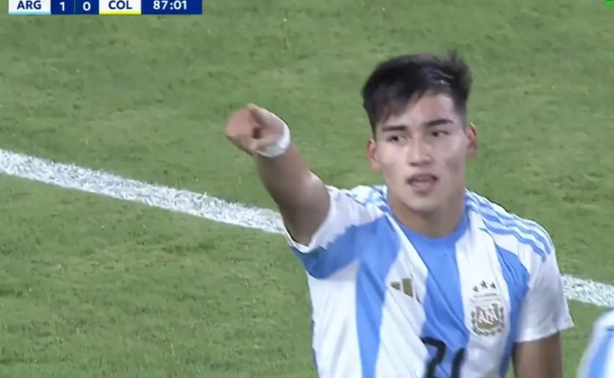 Argentina venció a Colombia con un gol de Ian Subiabre y se clasificó al Mundial Sub-20