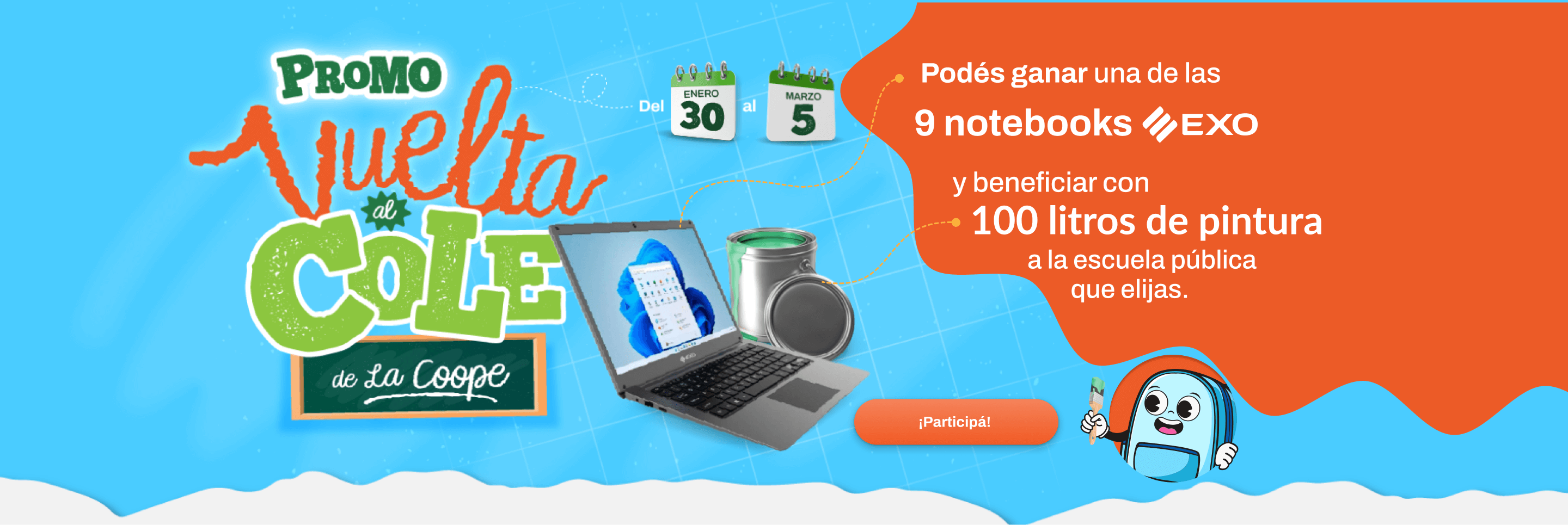La Cooperativa obrera lanza la promoción “Vuelta al Cole” con grandes premios para estudiantes y escuelas
