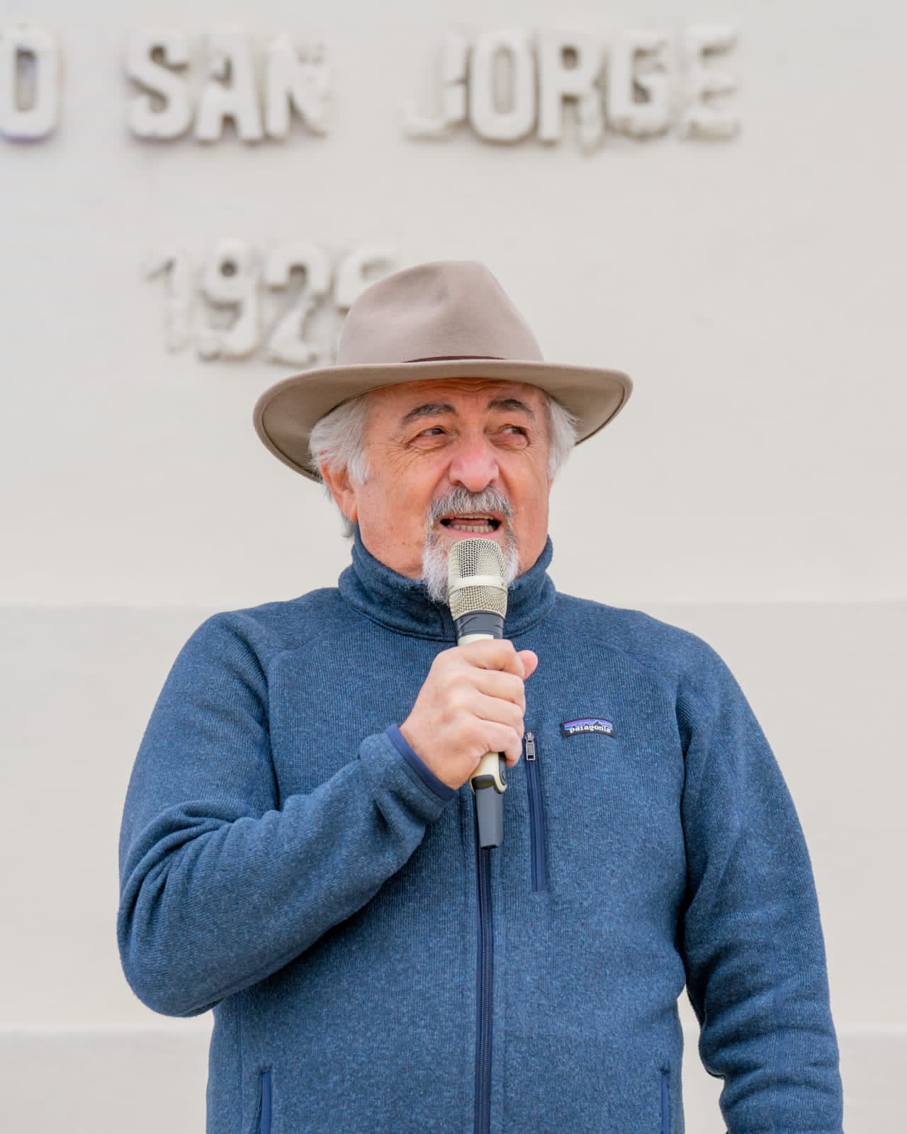 Macharashvili presidió el acto por el Centenario del Faro San Jorge
