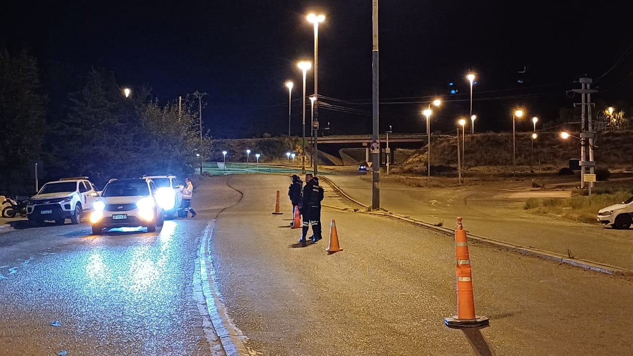 Controles en Ruta 1: quiso evadir el control y se dió a la fuga