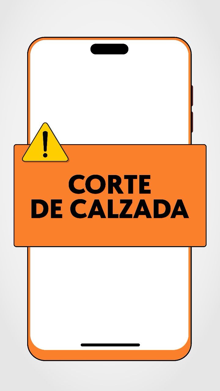 Corte total de calle en Km. 14 y Km. 17 por trabajos en la red de agua