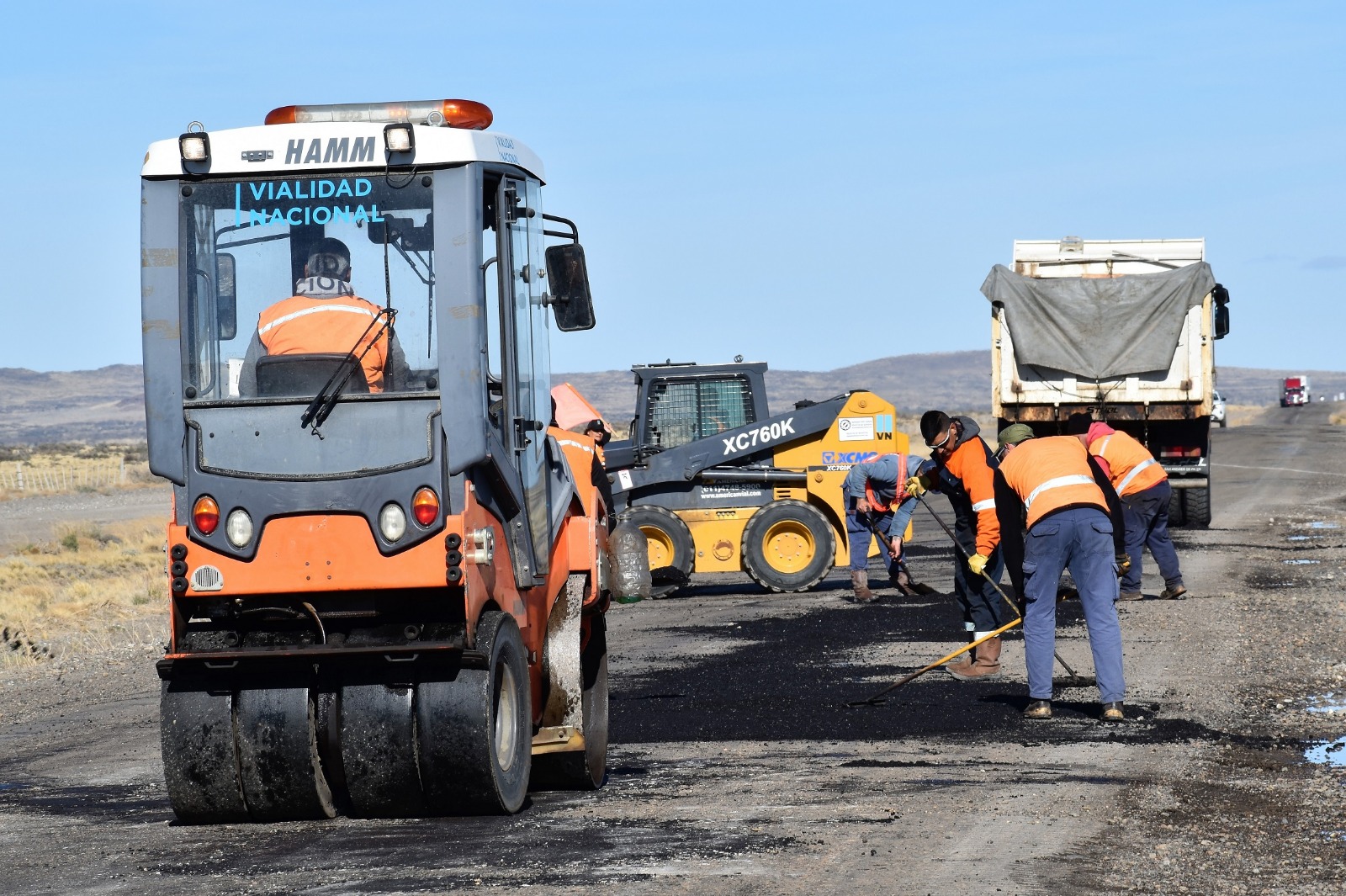 Vialidad Nacional continúa con los trabajos en la ruta 40