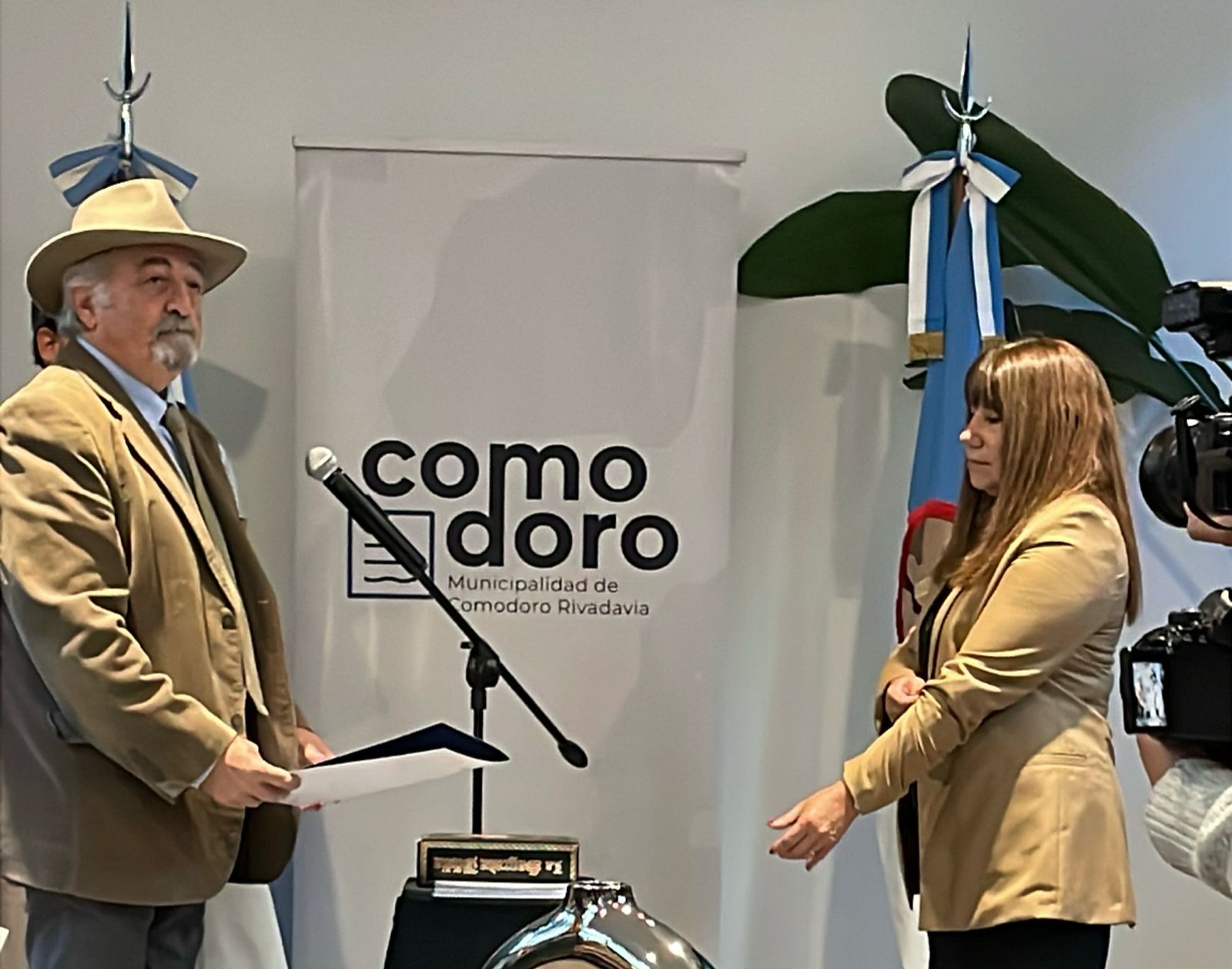 Maria Cativa asumió como nueva secretaria de la Mujer en Comodoro: “Vamos a tener una oficina de puertas abiertas para todas las mujeres”