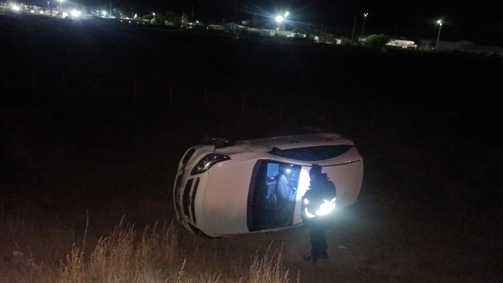 Accidente en Ruta 26: Vehículo Volcado sin Rastro del Conductor