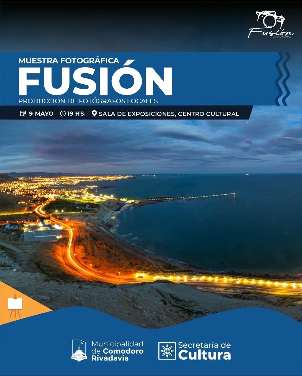 “Fusión”: siete fotógrafos inauguran una muestra colectiva en el Centro Cultural de Comodoro