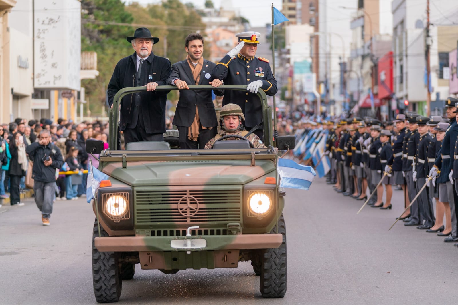 Comodoro celebró con fervor patriótico la Revolución de Mayo