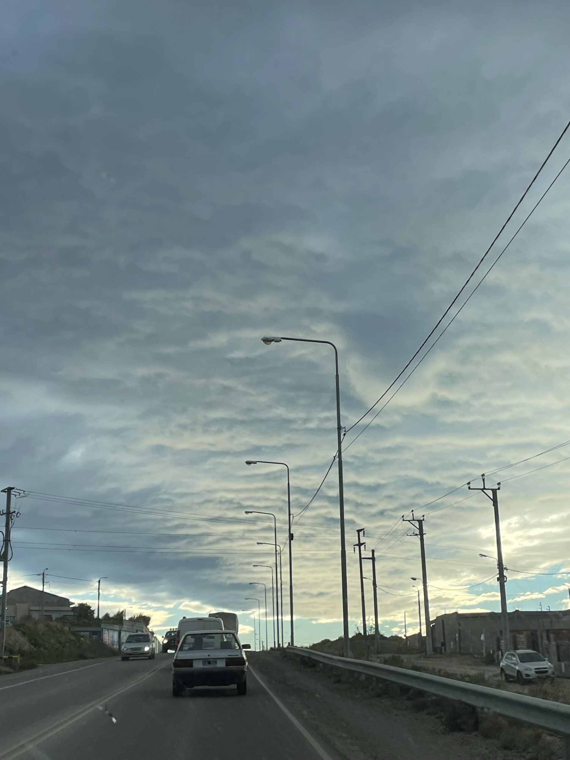 Alerta por fuertes vientos en Comodoro Rivadavia