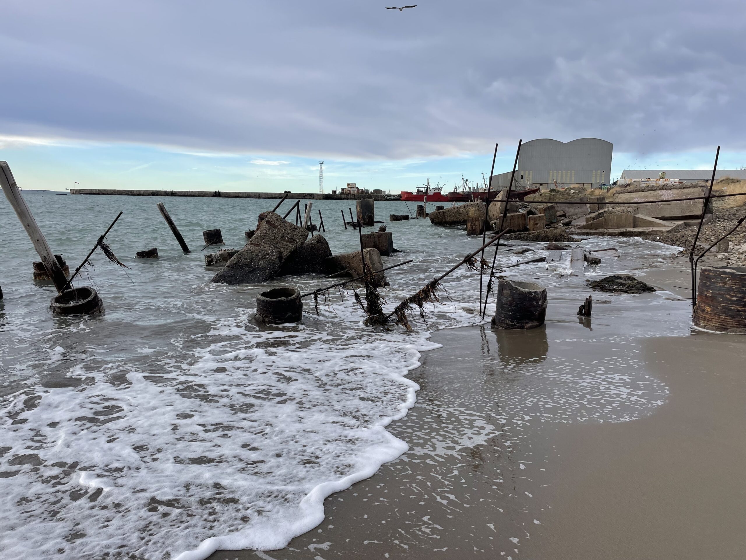 Domingo ventoso y con probabilidad de lluvias por la noche en Comodoro