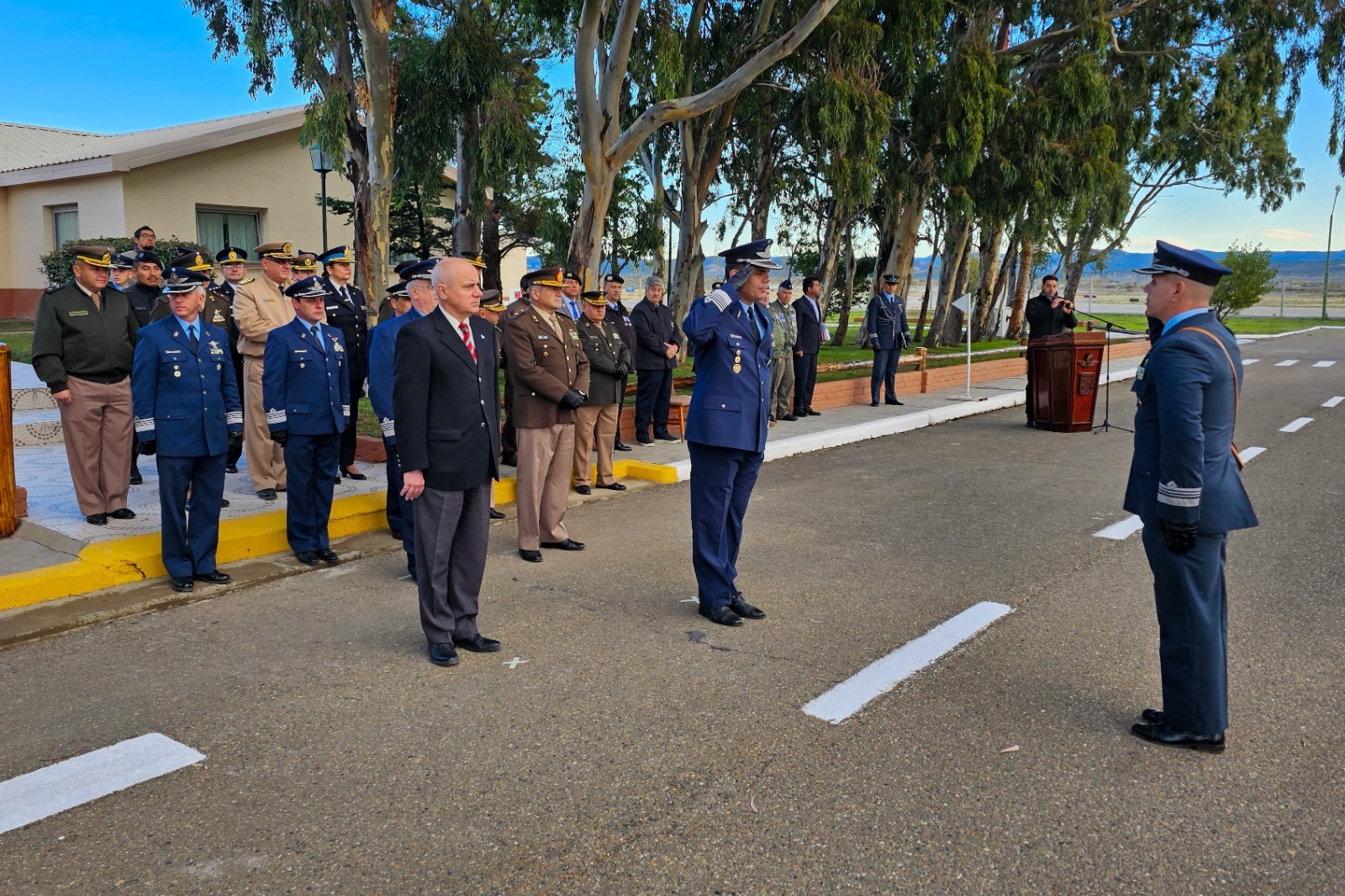 El Municipio acompañó el 43° aniversario del Bautismo de Fuego de la Fuerza Aérea en Malvinas
