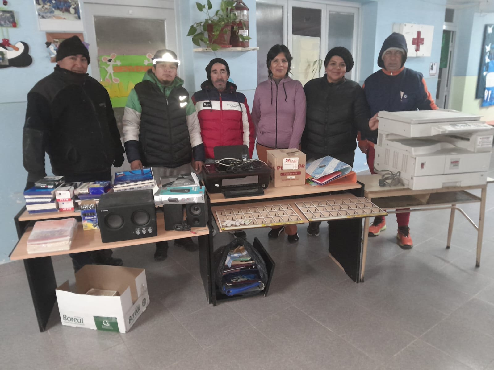 CAI Solidaria llegó a Las Plumas con abrigo, útiles y cortes de pelo: anuncian nueva campaña del juguete