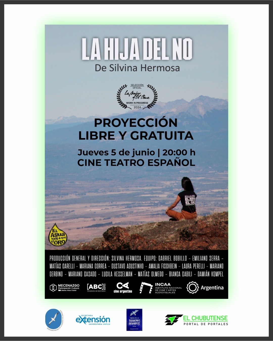 “La hija del no”: una película que reactualiza la lucha ambiental en Chubut