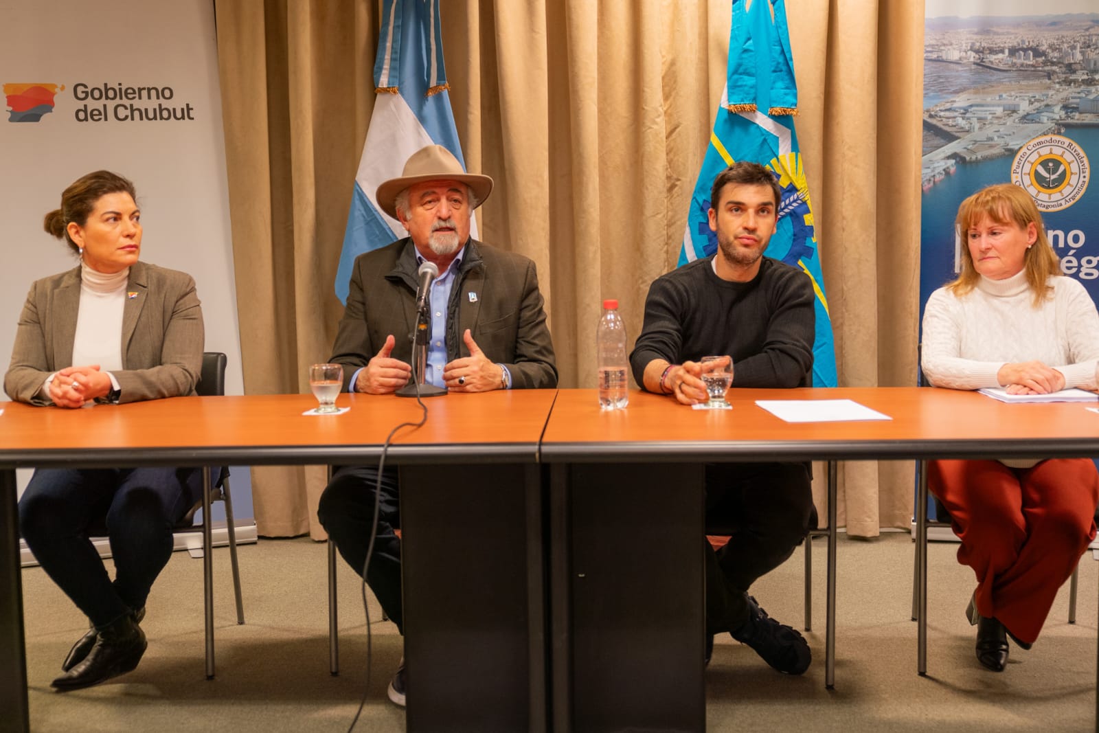 Macharashvili: “Vamos por más inversiones, más trabajo y más futuro para Comodoro y la Cuenca”.