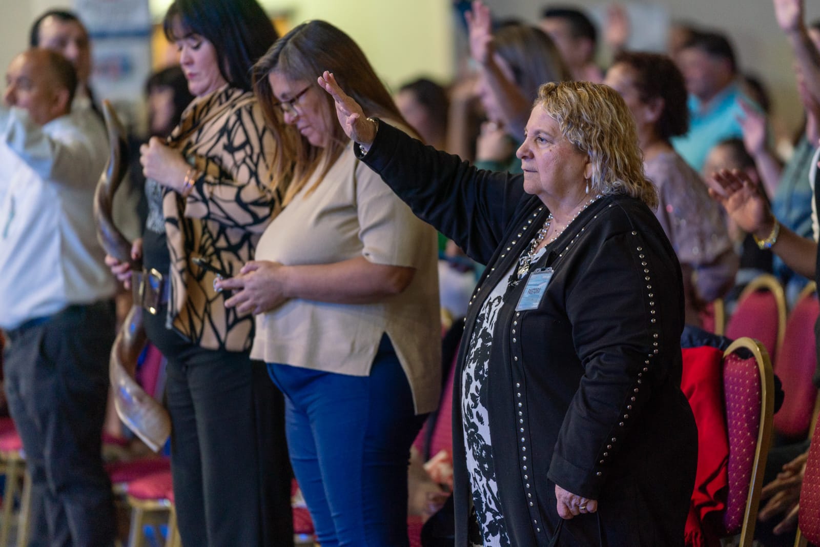 Macharashvili acompañó el Encuentro de Pastores e Iglesias por el Día de Pentecostés