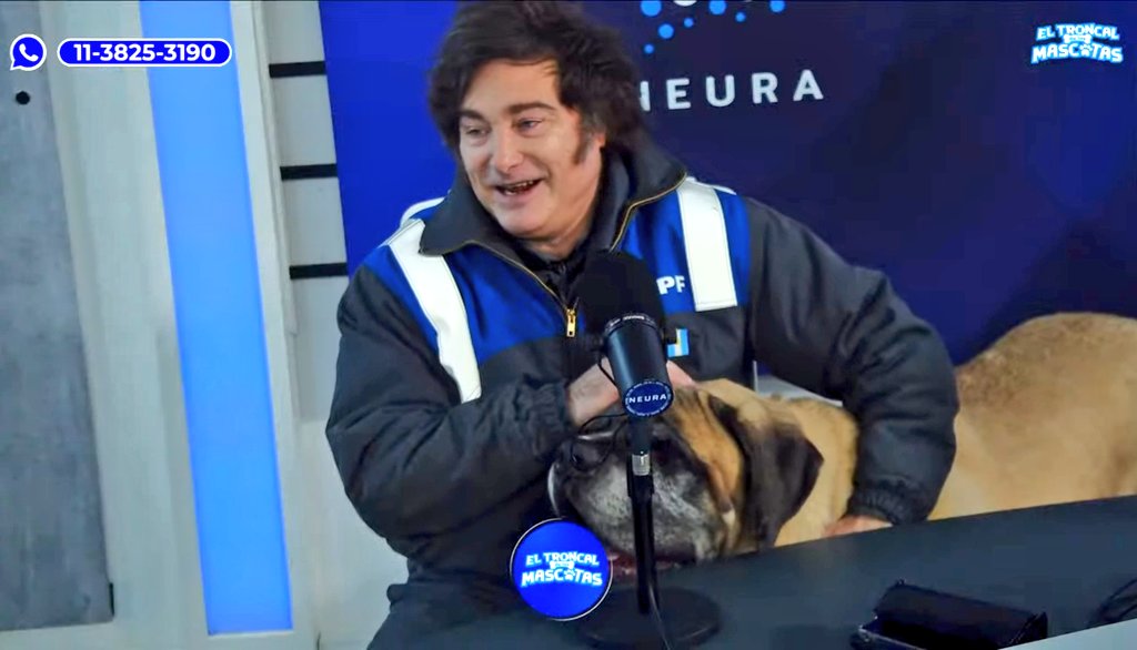 Éramos pocos y apareció Conan, Milei volvió a insultar a los periodistas