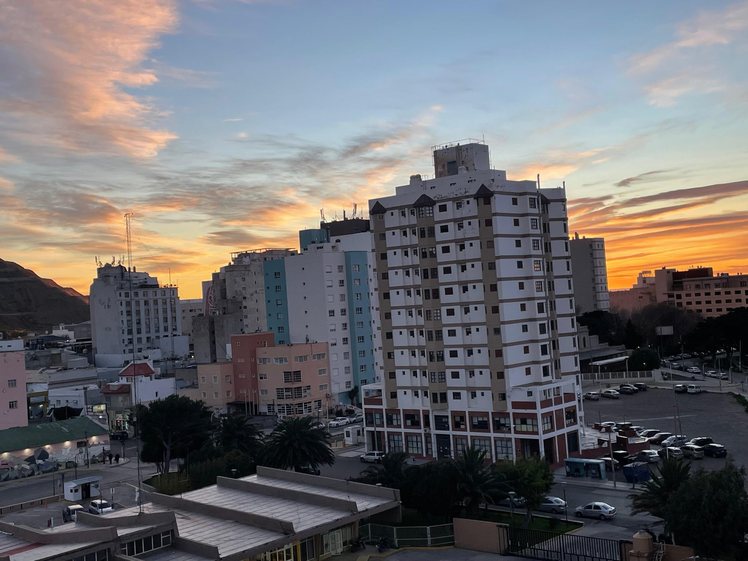 Lunes fresco y con cielo mayormente nublado en Comodoro