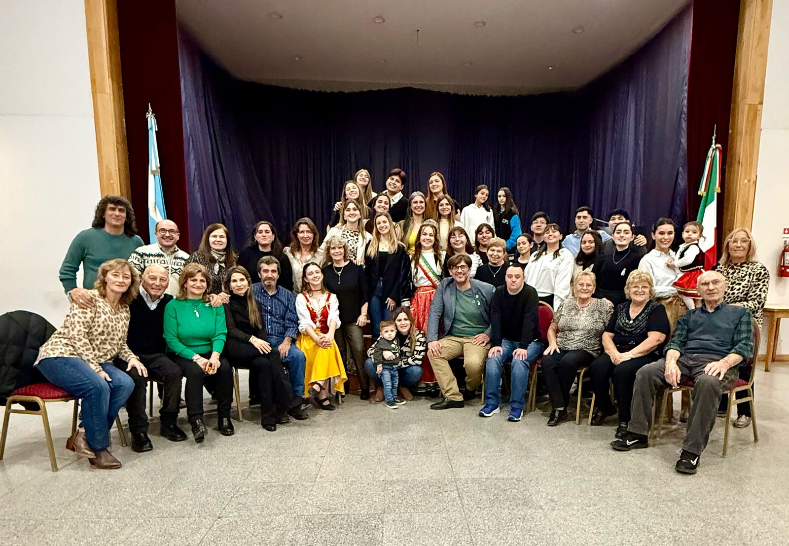 Comodoro celebró la herencia italiana en un emotivo acto