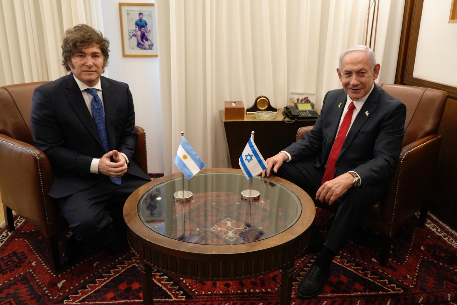 Milei ratificó su alianza con  Israel