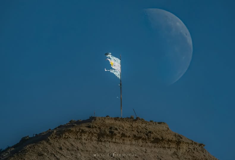 Domingo frío pero sin viento en Comodoro