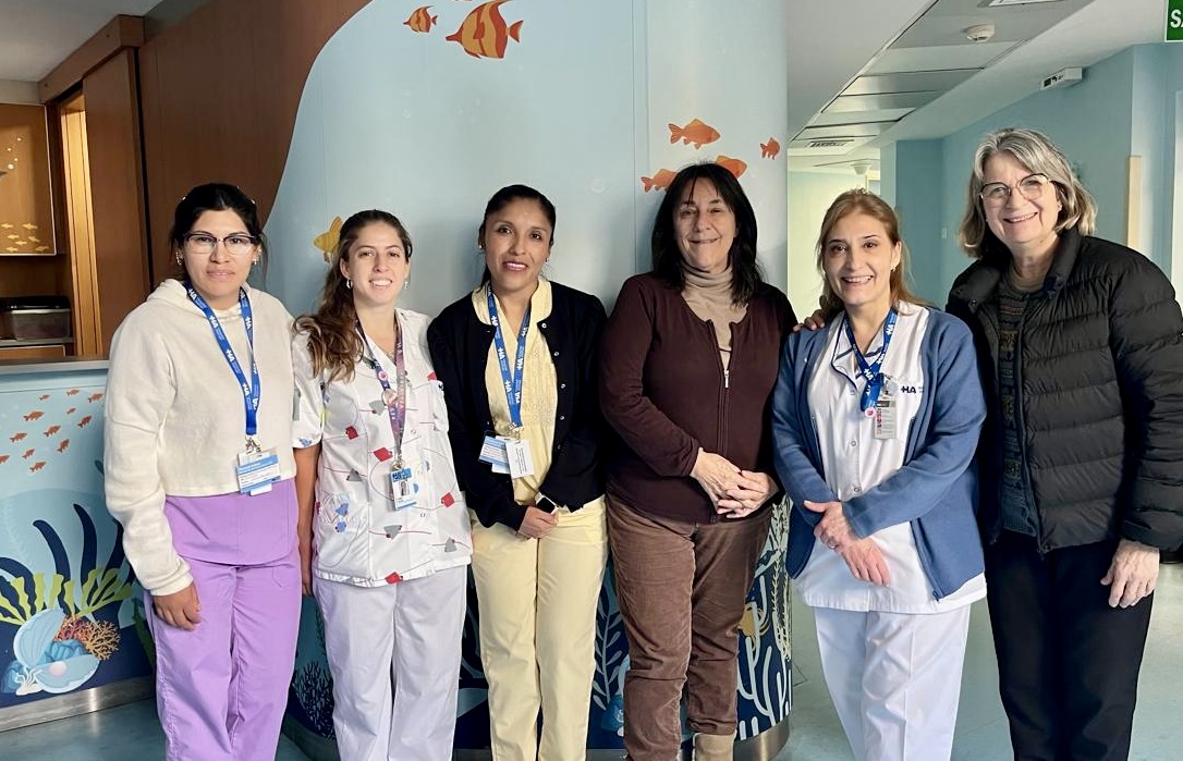 Enfermeras del Centro de Oncología Pediátrica del Regional se especializaron  en el Hospital Alemán de Buenos Aires