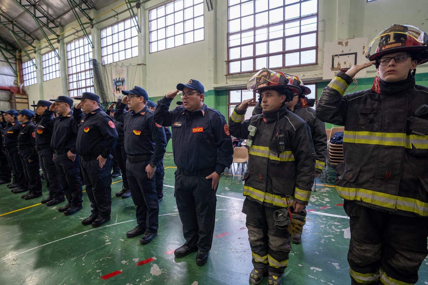 La Asociación de Bomberos Voluntarios celebró su 86° aniversario con un emotivo acto