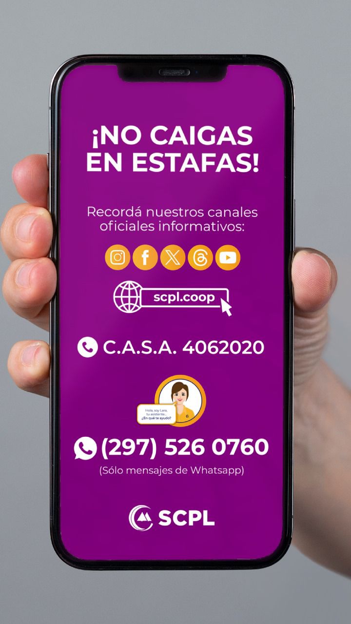 Ojo con estafas y mensajes engañosos