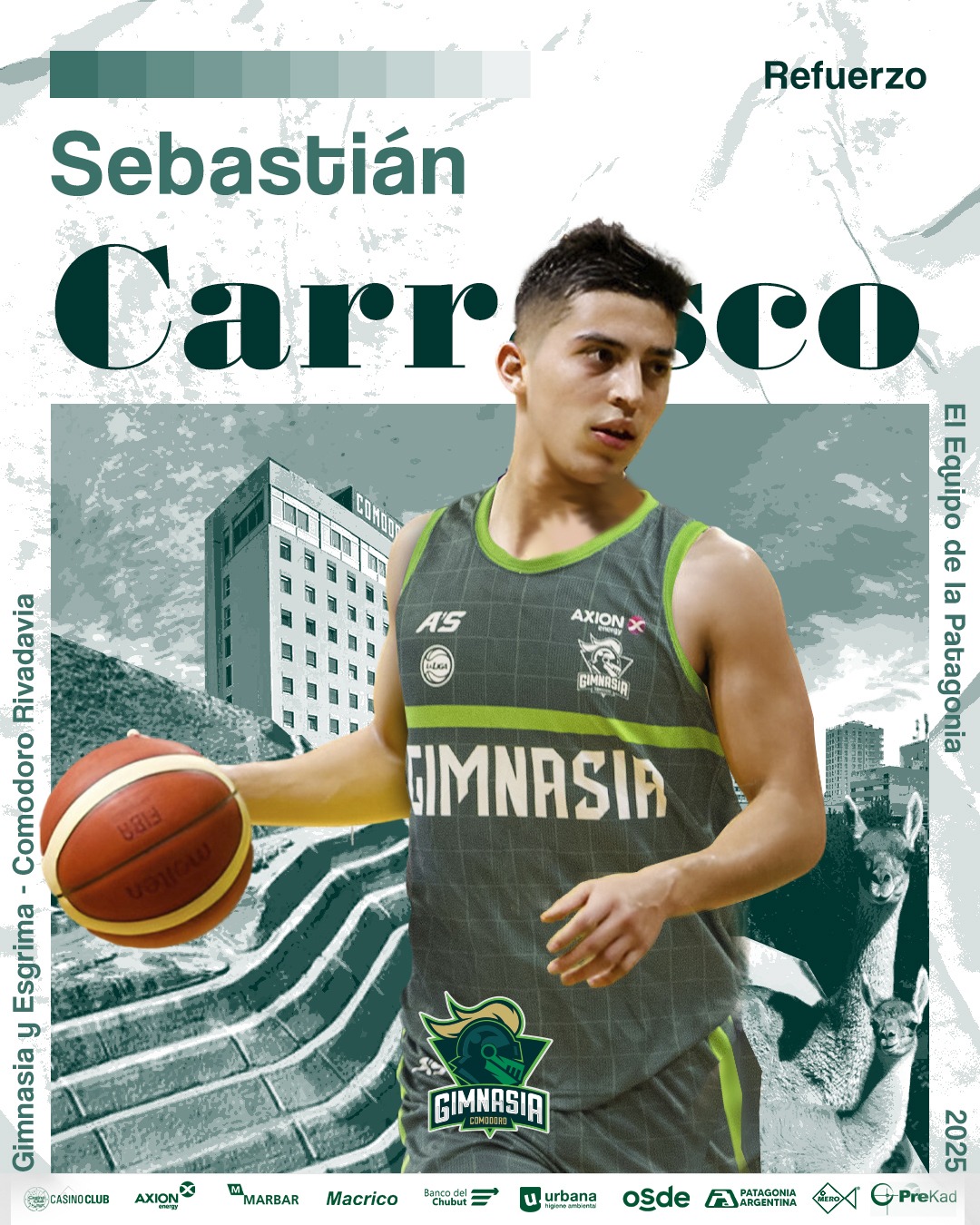 Sebastián Carrasco es el nuevo fichaje de Gimnasia y Esgrima