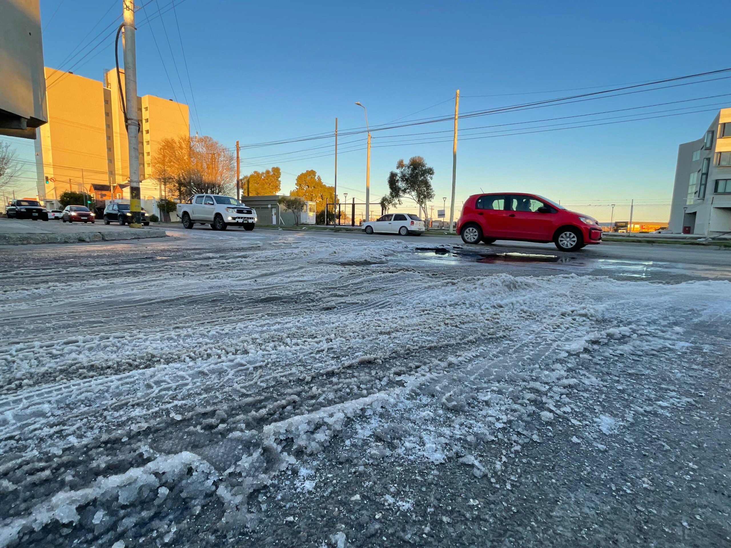 Comodoro inicia julio con sol débil y frio