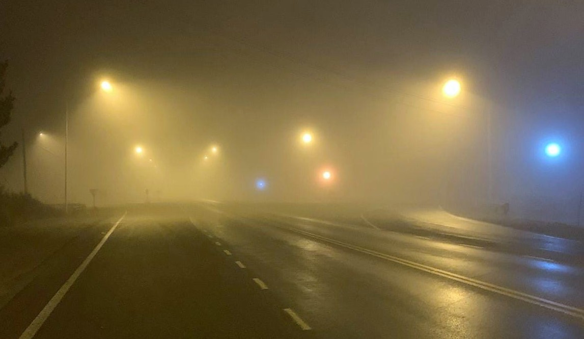Estado de rutas en Chubut: circulación con precaución por heladas y calzada húmeda