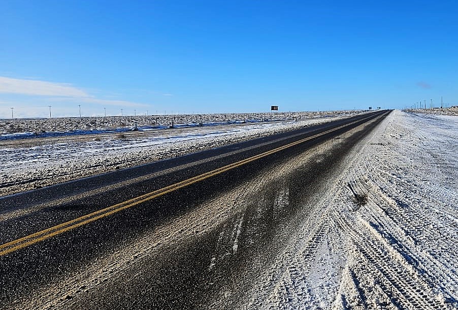 Ruta 3 habilitada entre Garayalde y Comodoro, pero piden extrema precaución al circular