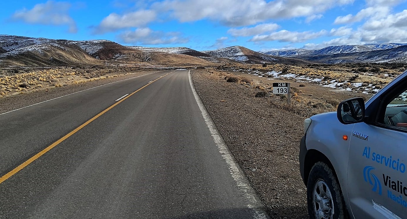 Estado de rutas en Chubut: Vialidad Nacional actualiza el parte del Plan Invernal