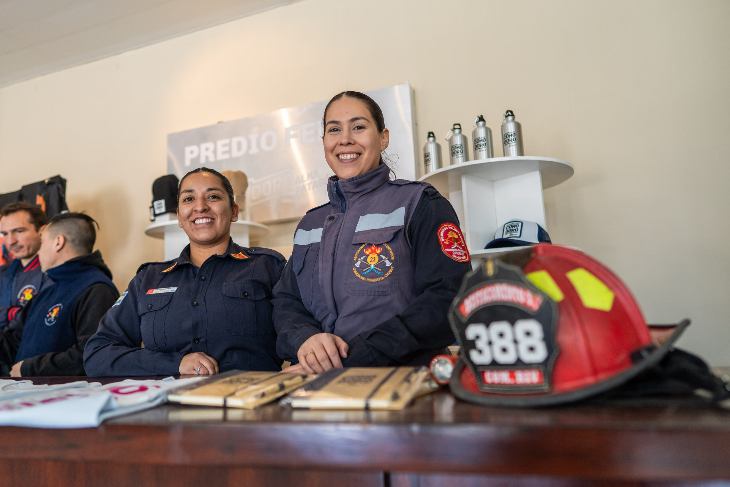 Exitosa recaudación solidaria a beneficio de los Bomberos Voluntarios en la Expo Turismo