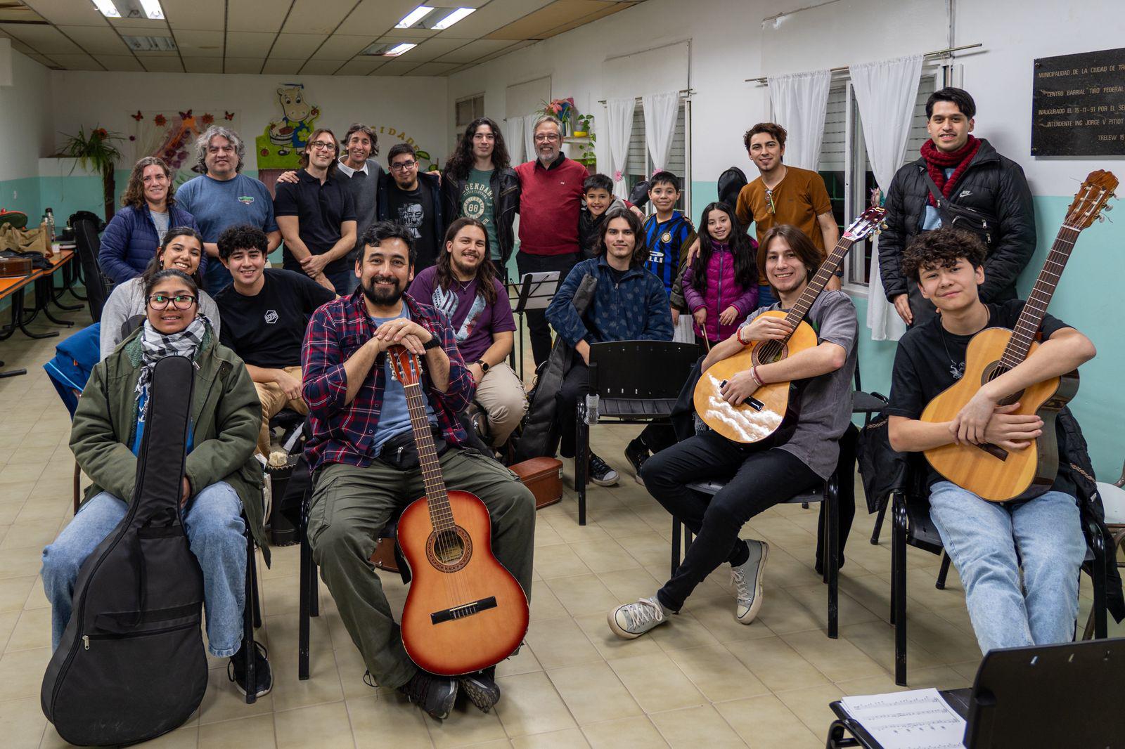 Trelew fue sede del Encuentro Patagónico “Guitarristas del Sur” con artistas de Chubut, Santa Cruz y Río Negro