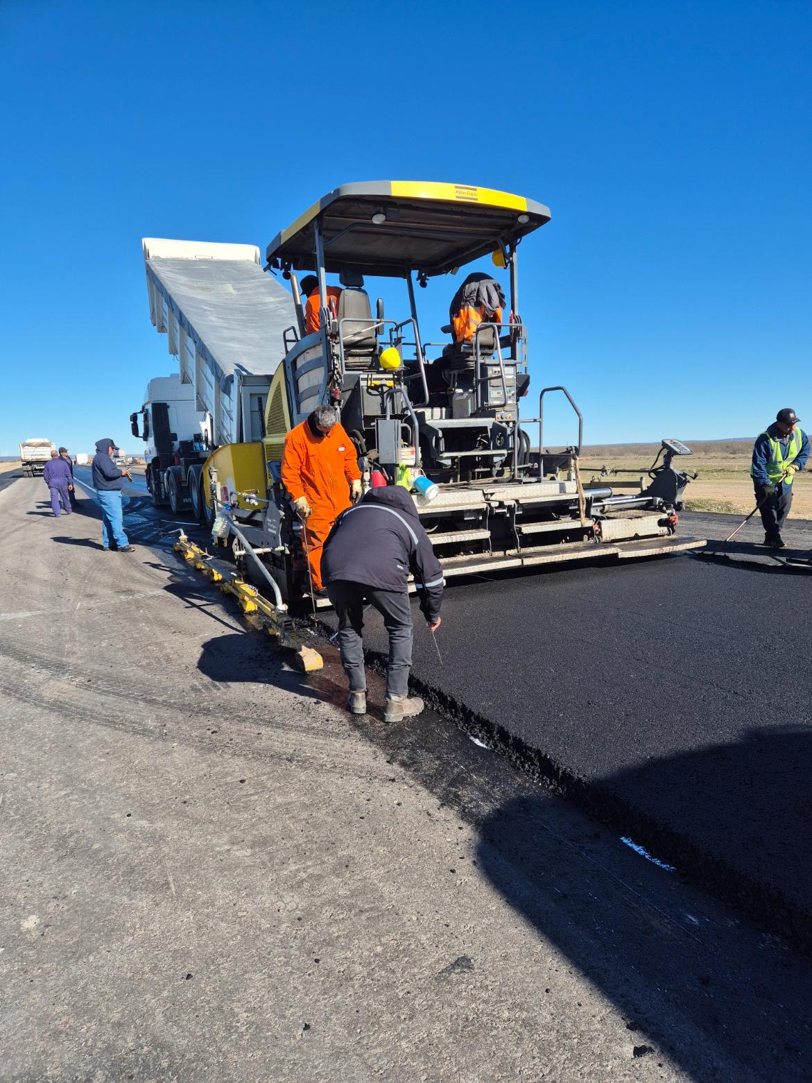 Avanza la finalización de la Doble Vía Trelew-Puerto Madryn