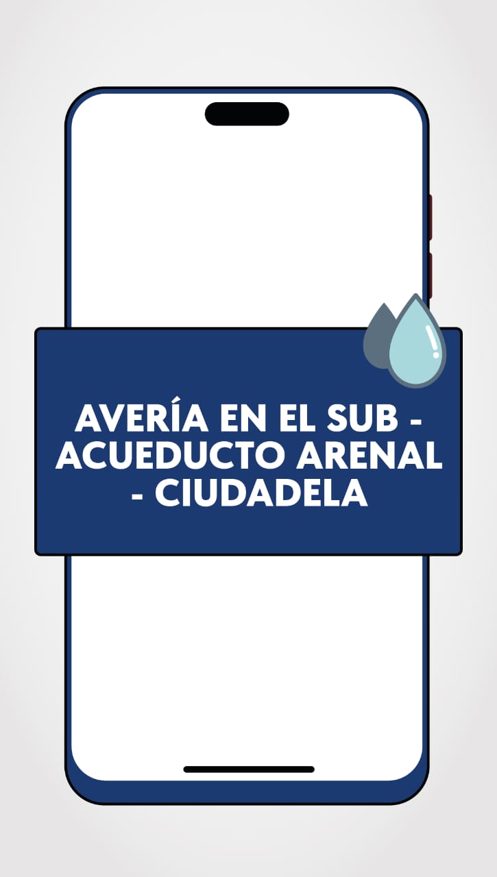 Corte de agua en siete barrios de Comodoro