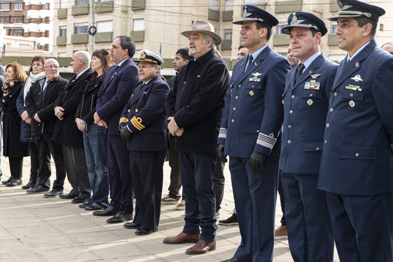 Macharashvili  acompañó el acto por el 175° aniversario del Paso a la inmortalidad de José de San Martín
