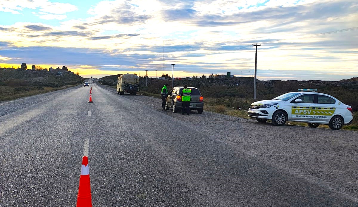 Chubut: 63 conductores con alcoholemia positiva durante el fin de semana