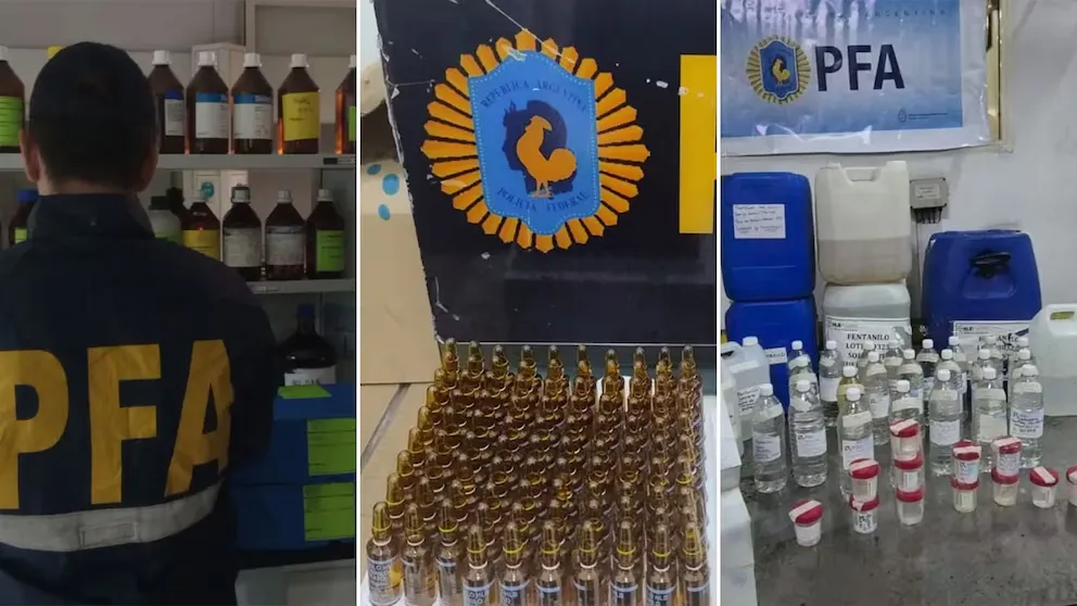 Encontraron fentanilo contaminado en Chubut