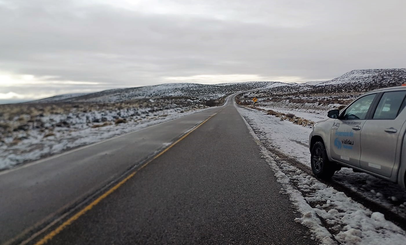 Estado de rutas en Chubut: condiciones de circulación este lunes 4 de agosto