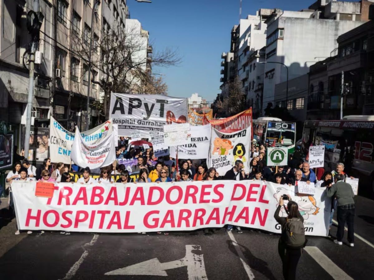 Paro de Universidades y del Garrahan