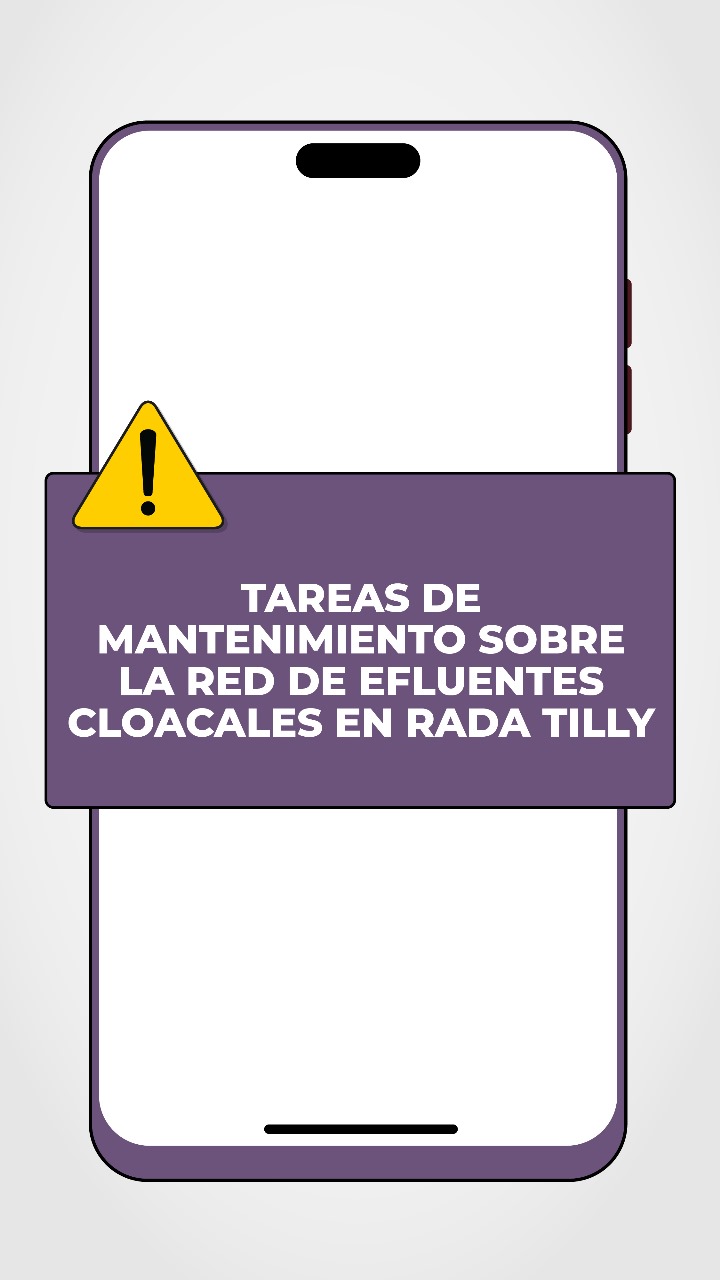 Mantenimiento en la red cloacal de Rada Tilly: habrá trabajos en la estación de bombeo este sábado