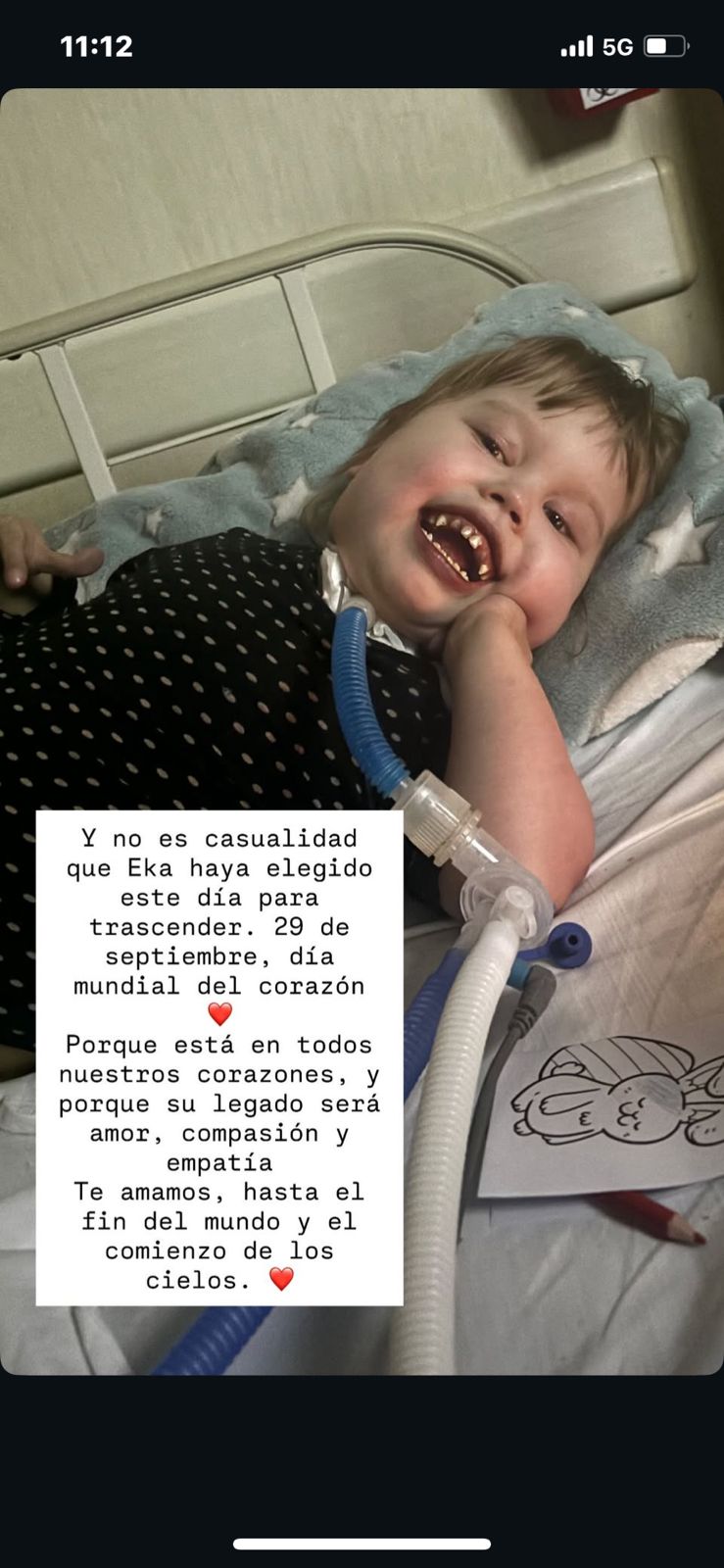 Murió Ekatherina, la niña que esperó tres años un trasplante de corazón