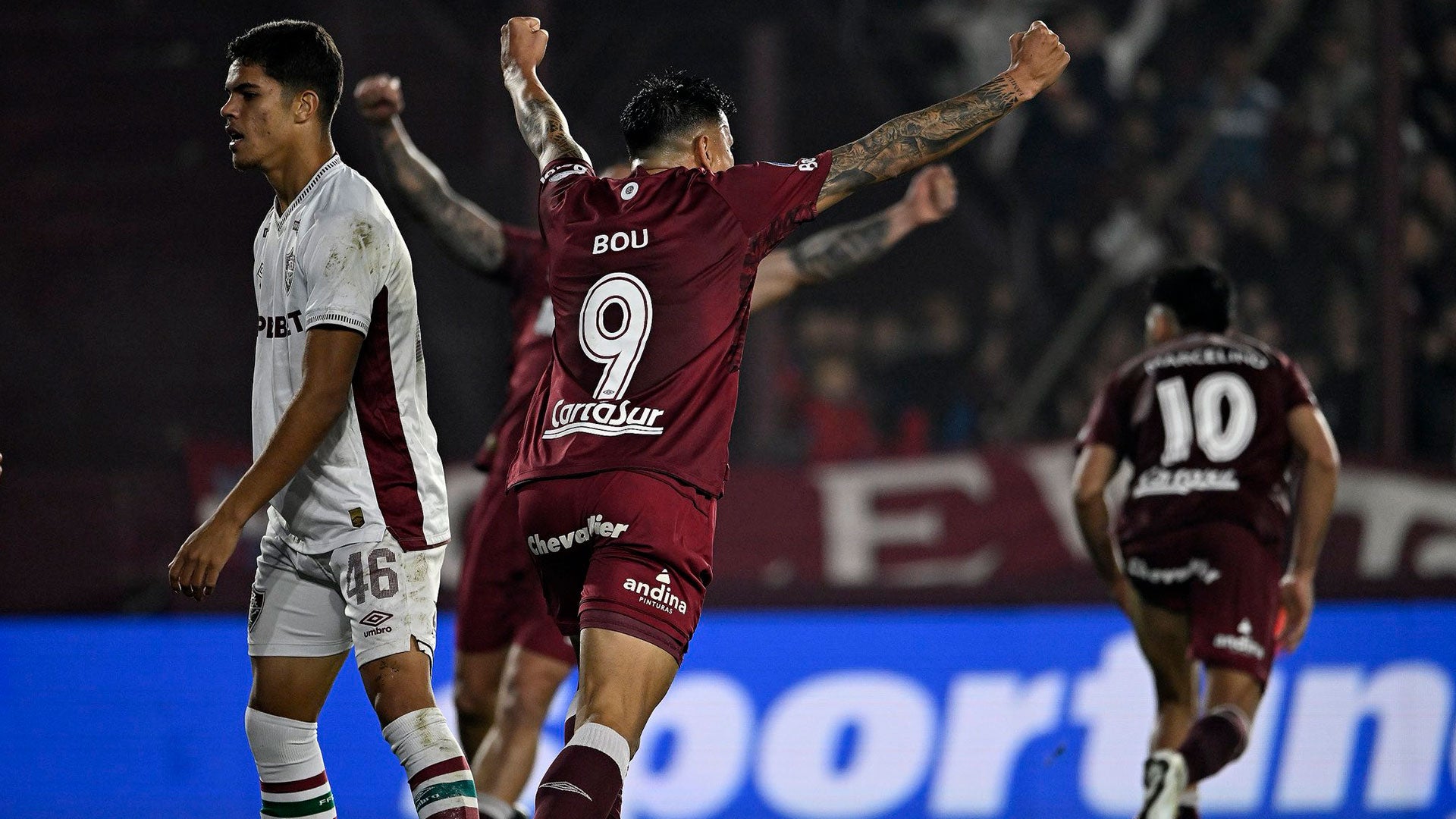 Lanús venció 1-0 a Fluminense y dio el primer golpe en los cuartos de la Sudamericana